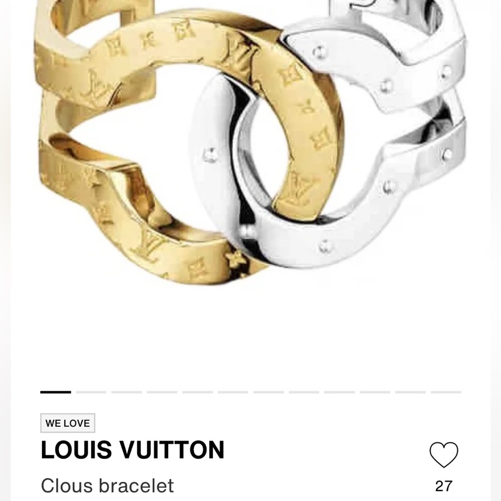 Louis Vuitton clause bracelet 📌 missing back screw checking w LV replacemen - Picture 7 of 14